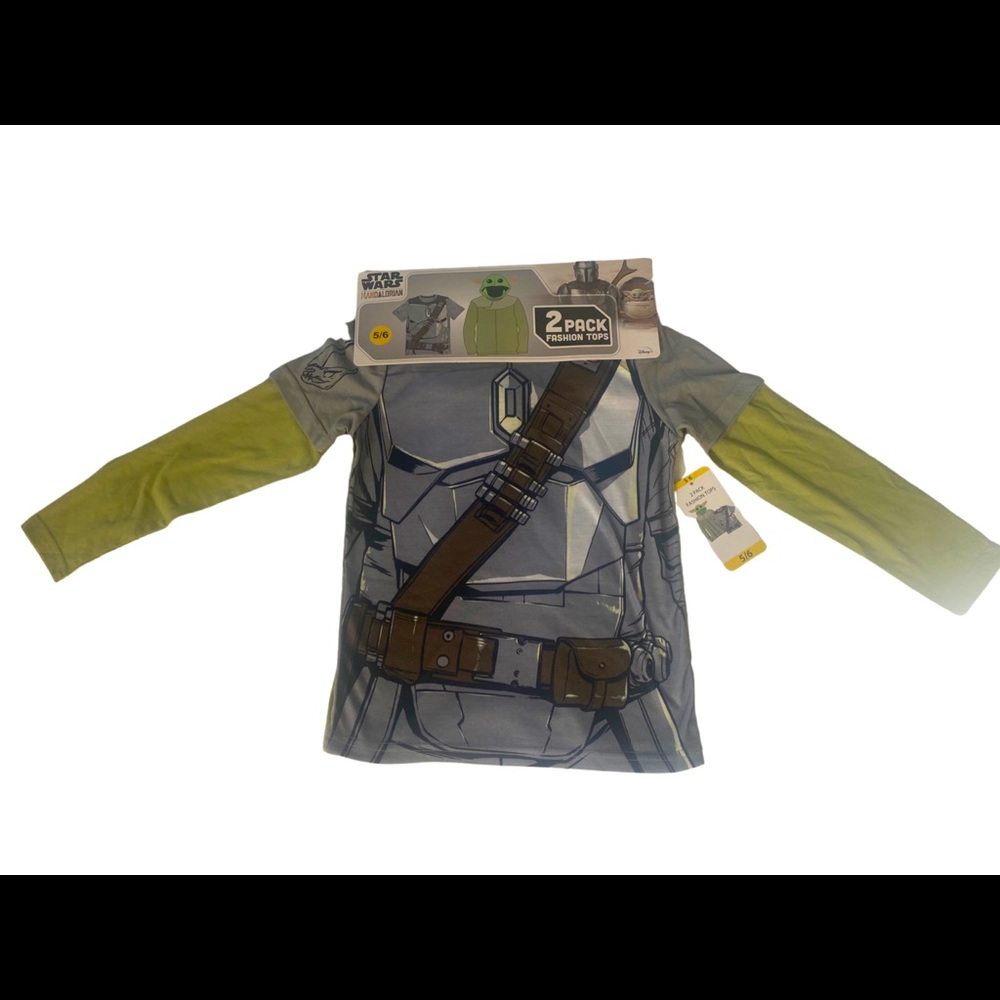 Star Wars the Mandalorian 2-pack Fashion Shirts
